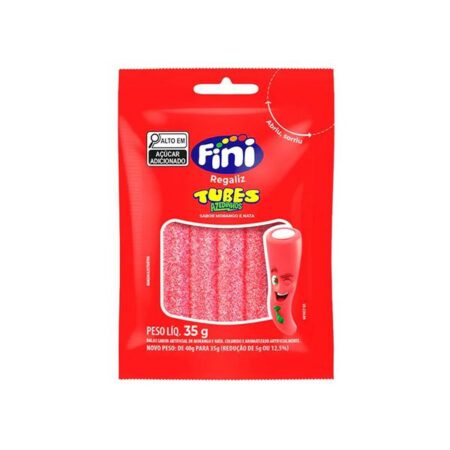 Fini Tubes Morango Cítrico (35g)