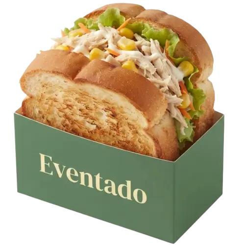 Sanduíche de Frango Cremoso