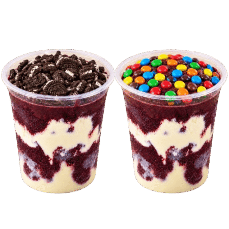 2 x Açaí  Confete e Oreo