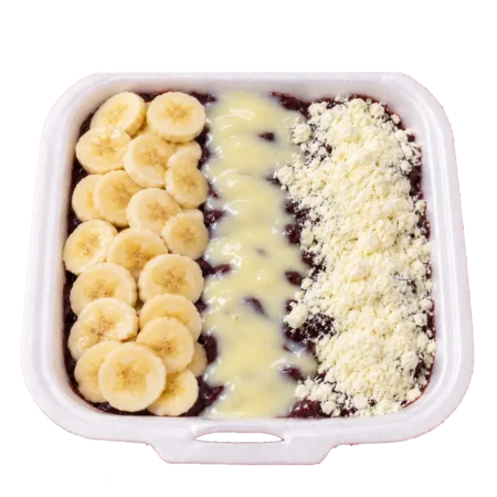 Açaí Leite e Banana